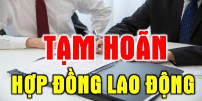 (Tiếng Việt) Tạm hoãn Hợp đồng lao động