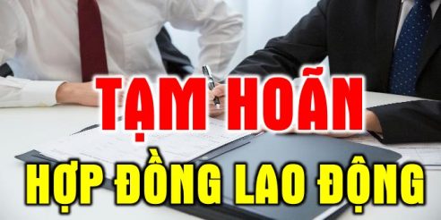 Tạm hoãn Hợp đồng lao động