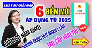 (Tiếng Việt) Top 6 điểm mới về Bảo Hiểm Xã Hội đã được Quốc Hội thông qua có hiệu lực từ năm 2025